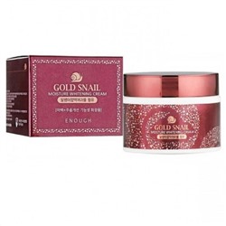 Enough Крем для лица увлажняющий с осветляющим эффектом / Gold Snail Moisture Whitening Cream, 50 мл 24216