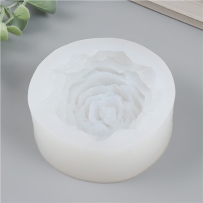 Молд силиконовый «Пионовидная роза» 9.5×3 см