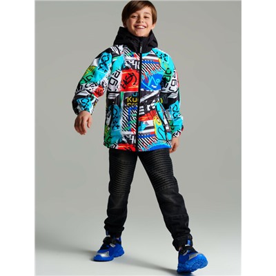 Куртка текстильная с полиуретановым покрытием для мальчиков