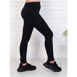 Лосины утепленные - Д черный