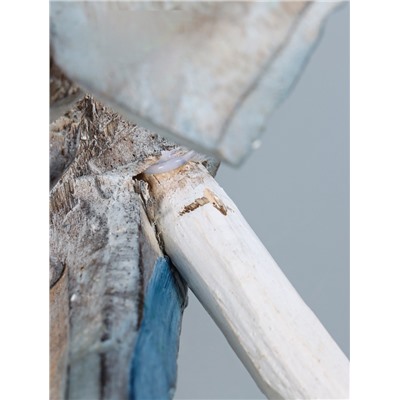 УЦЕНКА Сувенир «Голова слона», 28×26×10.5 см, дерево