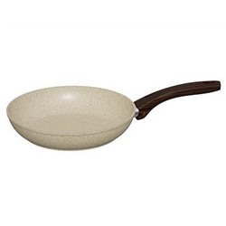 Сковорода 26см алюм.с индукционным дном,а/п покрытие, цвет: кремовый гранит R-2226