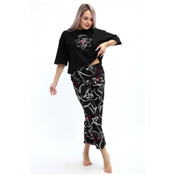 29020 Костюм женский (Черный)