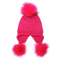 Шапка трикотажная для девочек