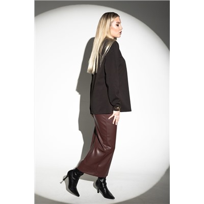 Лонгслив с V- образным вырезом НАТАЛИ, 1211650