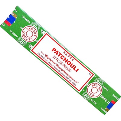 SATYA Бангалор Ароматические палочки Patchouli 15 г х 12 уп.