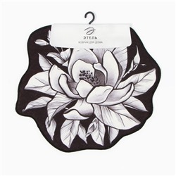 Коврик для ванной «Этель» Magnolia, 53×63±2 см, велюр