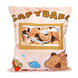 Игрушка -Антистресс "Подушка с капибарками"