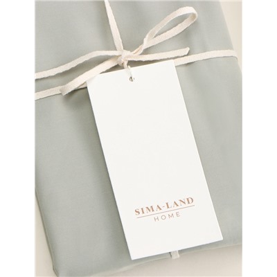Наволочка SL Home Percale 300ТС, 50×70+3 см, оливковая, перкаль, хлопок 100%