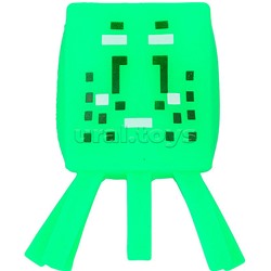 Игрушка антистресс тянучка "Пиксельный персонаж салатовый" блистер, Супер Флекс