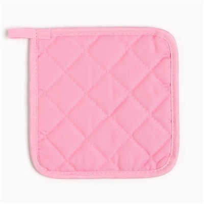 Набор кухонный «Доляна. Мур»: подставка 15×15 см, прихватка 17×17 см