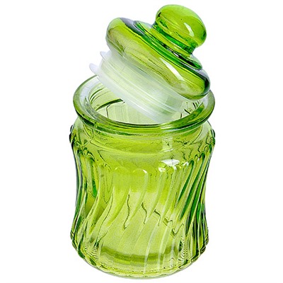 26672 Банка для сыпучих 280мл  MB (х36)цвета в ассортименте