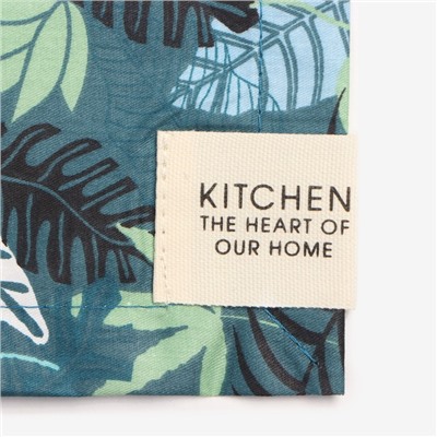 Скатерть «Этель. Папоротник», 149×180 см, 80% хлопок, 20% п/э, сатин 110 г/м²