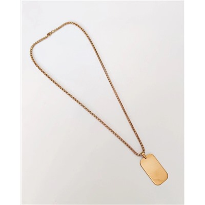 Кулон из стали на цепочке