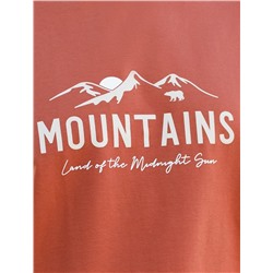 Футболка из премиального хлопка с авторским принтом