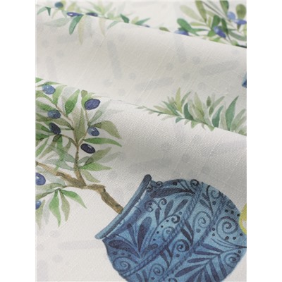 Скатерть «Этель» Olives, 149×110 см, 100% хлопок, репс 210 г/м²