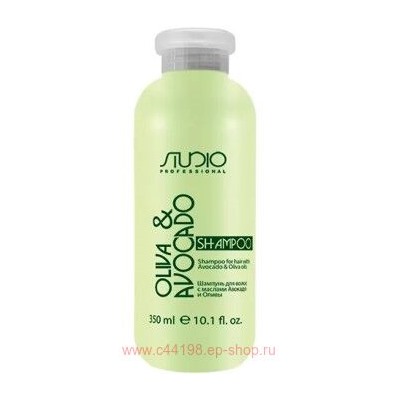 Kapous Studio Professional Шампунь для волос с маслами Авокадо и Оливы 350л.