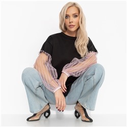 Футболка с декоративными рукавами, Модный бунт (магия)