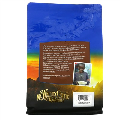 Mt. Whitney Coffee Roasters, Premium Organic Decaf  Colombian, Medium Roast, Ground Coffee,  12 oz (340 g)