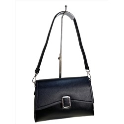 Женская сумка из искусственной кожи, цвет черный