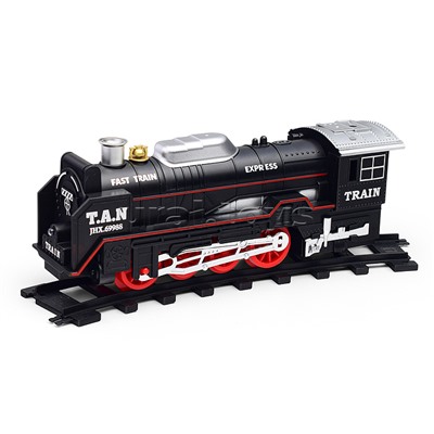 Железная дорога "Train electric steam-1" в коробке