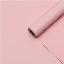 Пленка матовая для цветов, 0.5×10 м 65 мкм, пастельная серия, чайная роза