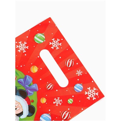 Пакет полиэтиленовый набор 10 шт., «С Новым годом»