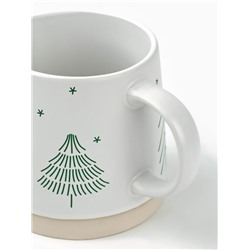 Кружка новогодняя керамическая «Пусть случится чудо», 360 мл, ручная работа
