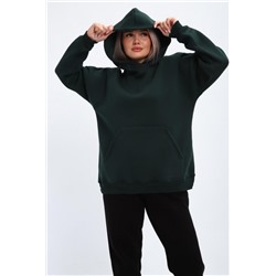 449 Худи с начесом (Изумрудный)