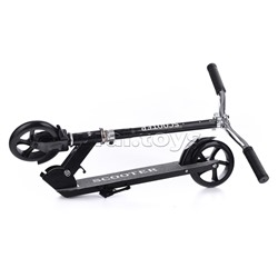 Самокат 2-х кол., черный, PU/ 145 мм,ABEC 7, в коробке