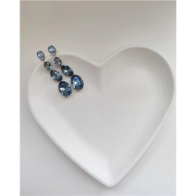 Серьги с кристаллами Swarovski