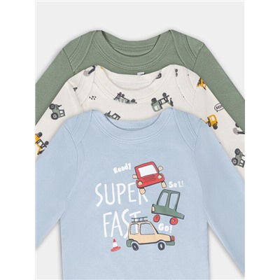 БОДИ ДЕТСКОЕ (3ШТ.) 13016-3