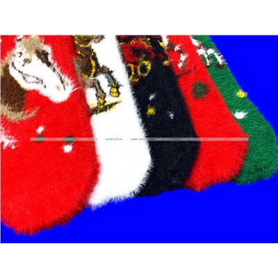 5 ПАР - MORRAH носки подарочные НОРКА КАШЕМИР Символ 2026 года арт. 2660