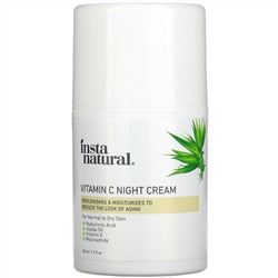 InstaNatural, Vitamin C Night Cream, 1.7 oz (50ml)