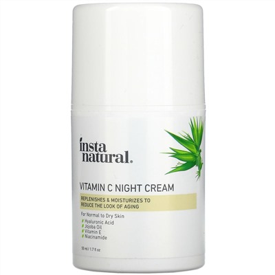 InstaNatural, Vitamin C Night Cream, 1.7 oz (50ml)