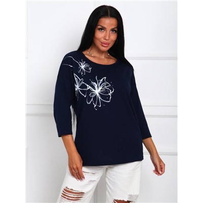 Футболка "Дженни" (Чернильно-синий)