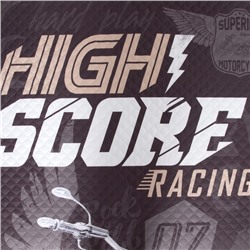 Покрывало 1.5-спальное «Этель» High score, 145×210±5 см, микрофибра