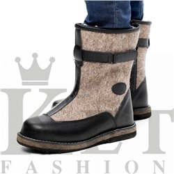 Сапоги мужские войлочные Буран, войлочная подошва