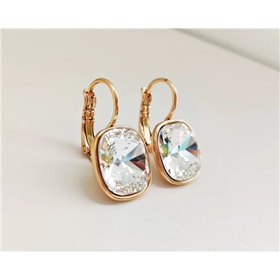 Серьги с кристаллами Swarovski