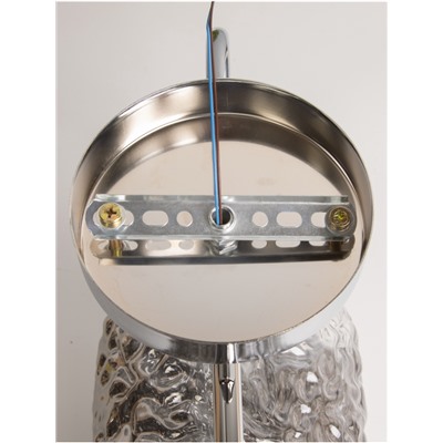 Бра BayerLux «Нью-Йорк», 1×15 Вт, Е27, хром, 24×14×30×100 см