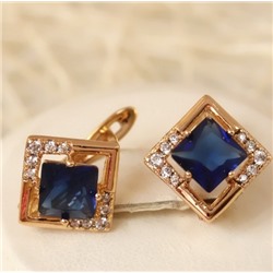 Серьги позолота H01-10051