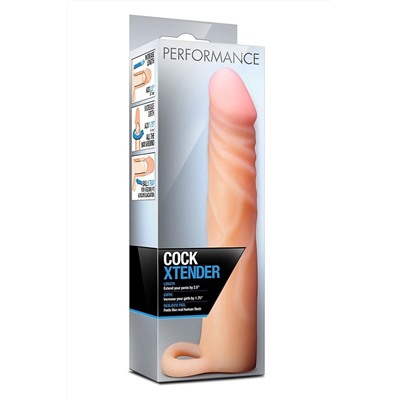 Телесная насадка на пенис Cock Xtender - 17,7 см.