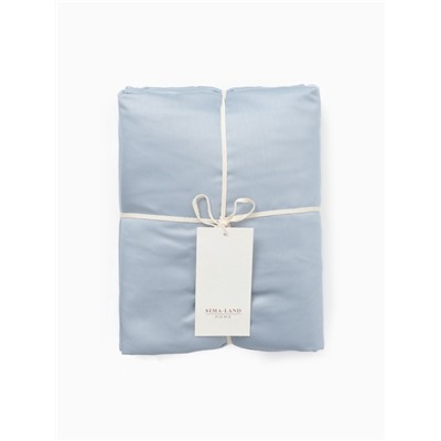 Простыня на резинке 1.5-спальная SL Home Sea, 160×200+30 см, сатин