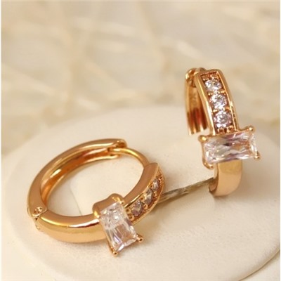 Серьги позолота  H01-8060