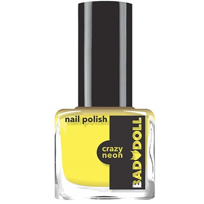 БЕЛОР ДИЗАЙН Лак для ногтей "Bad Doll"  №301 желтый