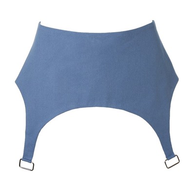 Юбка баска джинсовая женская MIST: Denim, размер 42, синяя