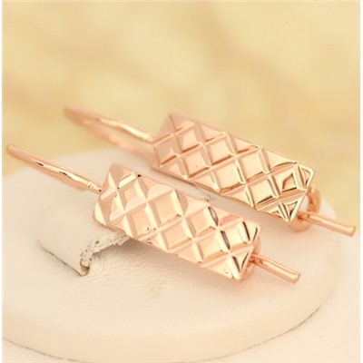 Серьги позолота  H01-12909