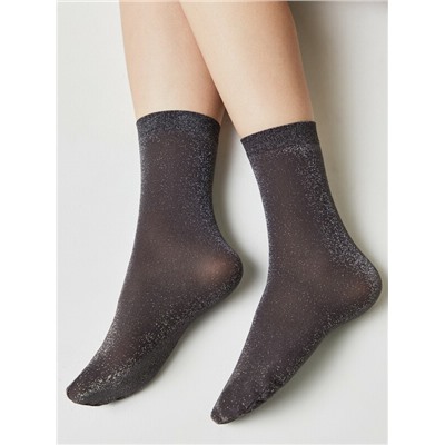 Полиамидные CONTE FANTASY Сияющие носки женские с люрексом