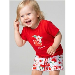 Джемпер детский трикотажный для девочек (футболка), 2 шт в комплекте