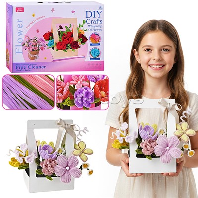 Набор творческая мастерская "Цветочный креатив" в коробке